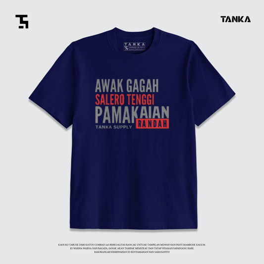 KAOS MINANG AWAK GAGAH T-SHIRT KATUN COMBAD 24S PREMIUM