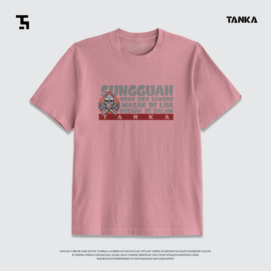 KAOS MINANG MASAK DILUA! T-SHIRT KATUN COMBAD 24S PREMIUM
