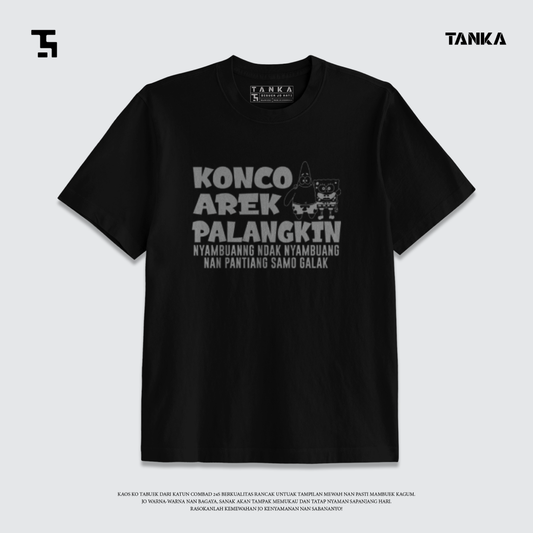 KAOS MINANG KONCO PALANGKIN! T-SHIRT KATUN COMBAD 24S PREMIUM
