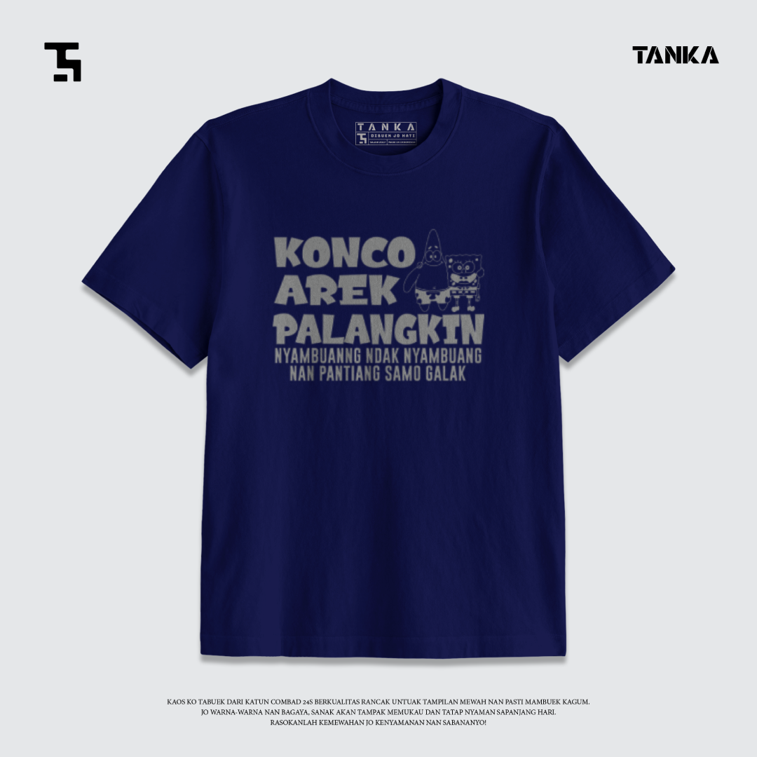 KAOS MINANG KONCO PALANGKIN! T-SHIRT KATUN COMBAD 24S PREMIUM