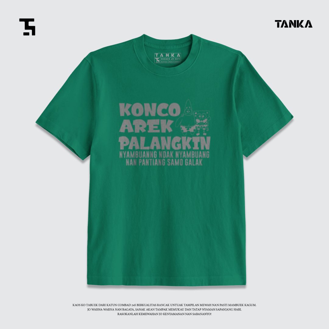 KAOS MINANG KONCO PALANGKIN! T-SHIRT KATUN COMBAD 24S PREMIUM