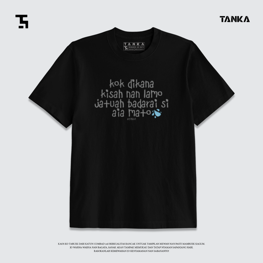 KAOS MINANG KOK DI KANA TAPI T-SHIRT KATUN COMBAD 24S