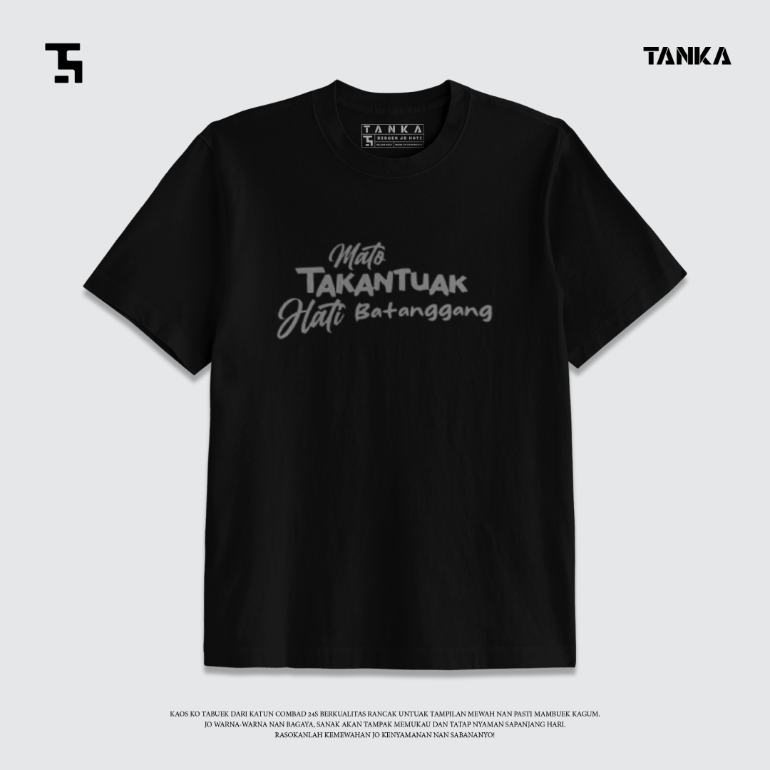 KAOS MINANG MATO MANGANTUAK HATI BATANGGANG COMBAD 24S PREMIUM