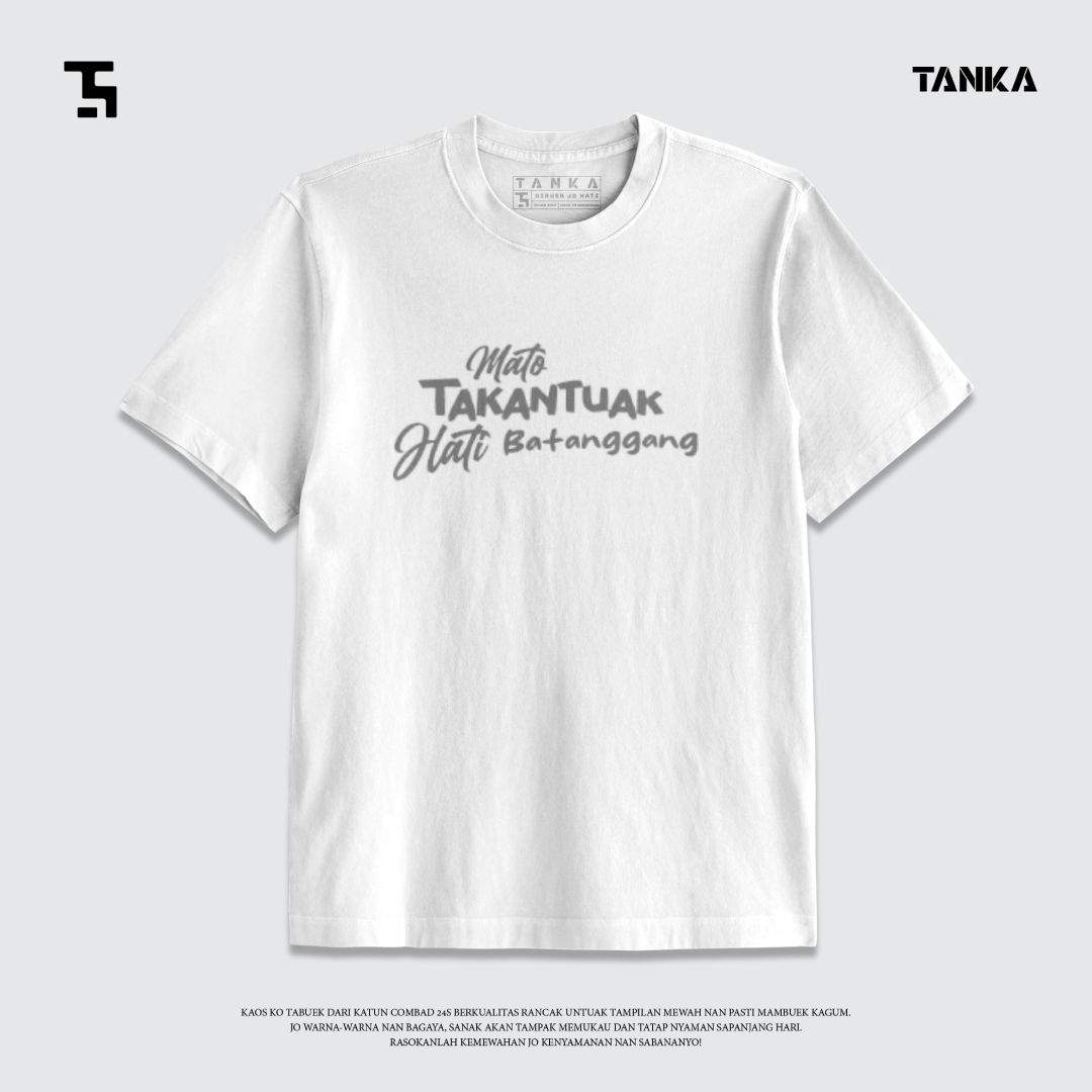 KAOS MINANG MATO MANGANTUAK HATI BATANGGANG COMBAD 24S PREMIUM